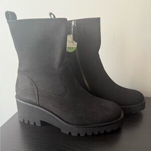 Paul Green Newbury Boots, Black, Size 8